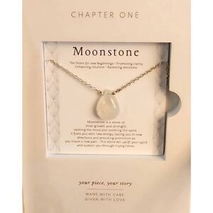 Chapter One Hope Love Shines Moonstone Necklace Giftset